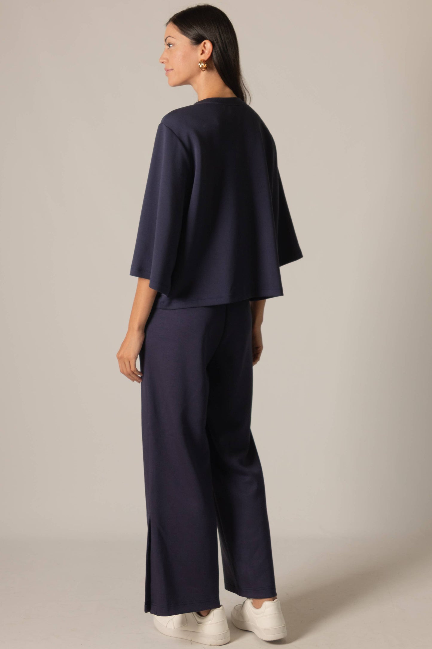 Fitted Flares- Navy