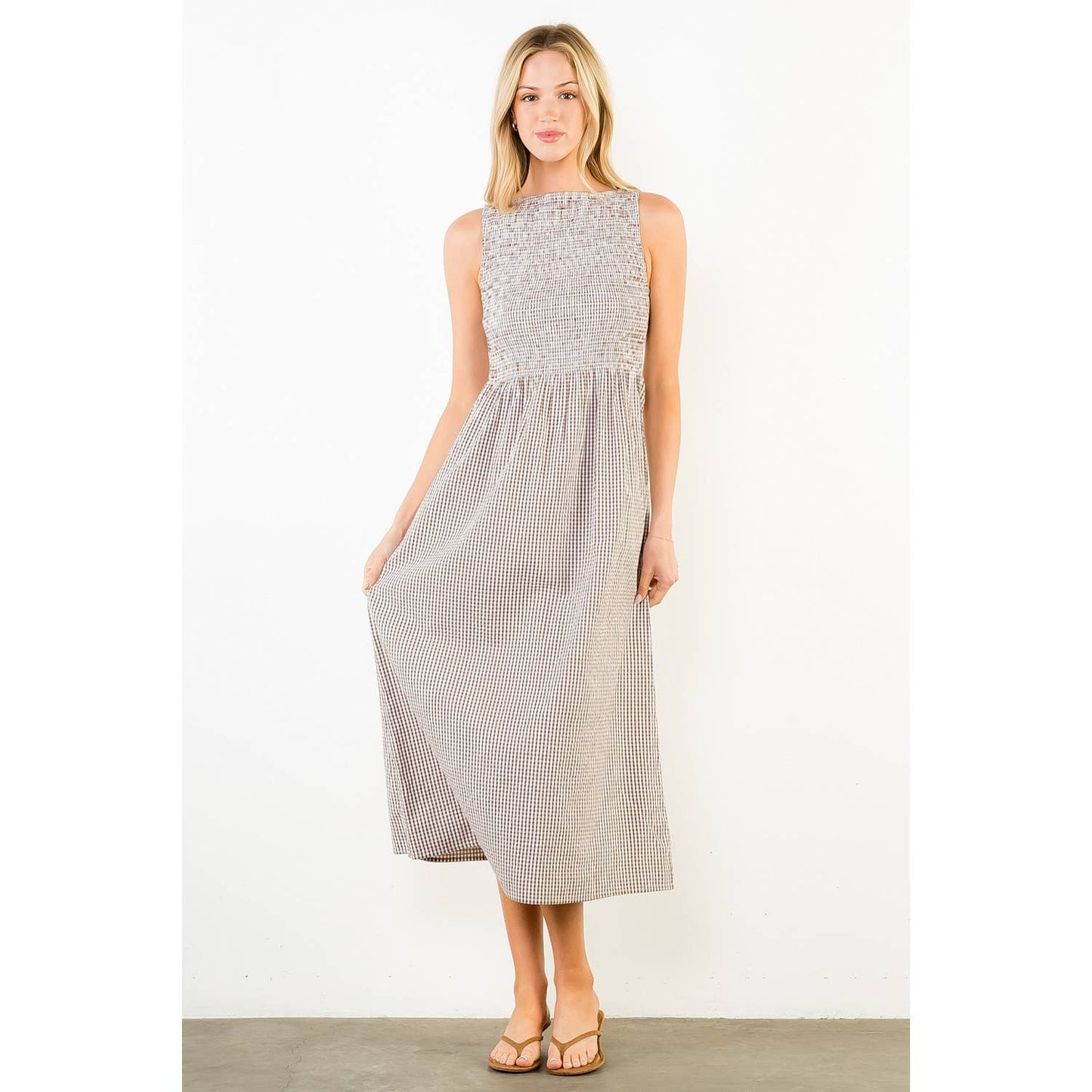 The Hampton Gingham Dress