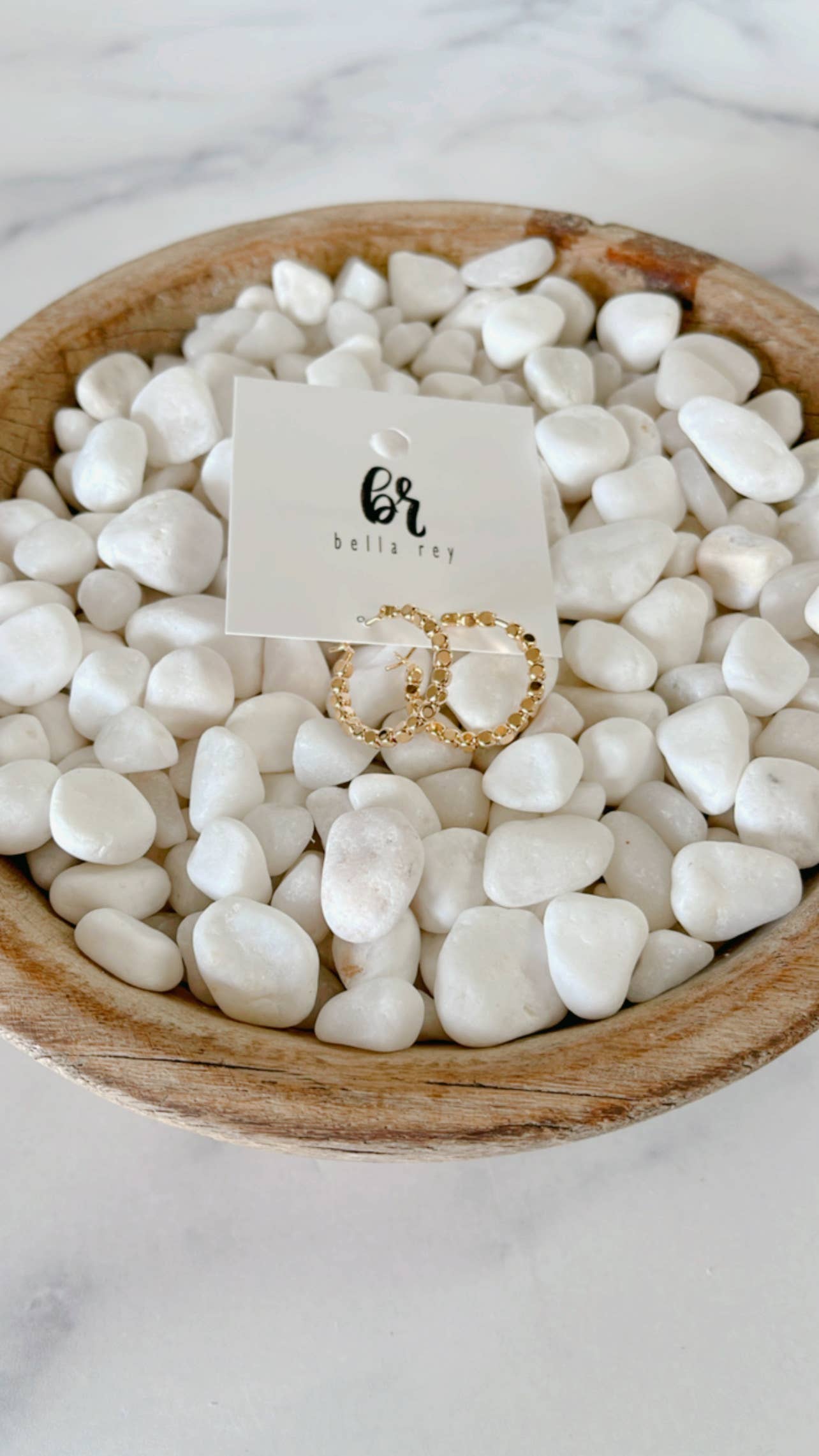 Hadley 18k Gold Plated Hoops