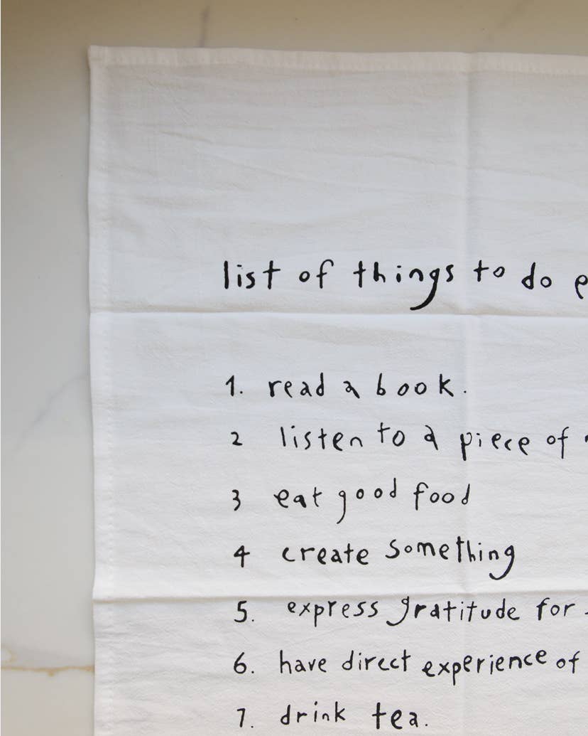To Do List Napkin