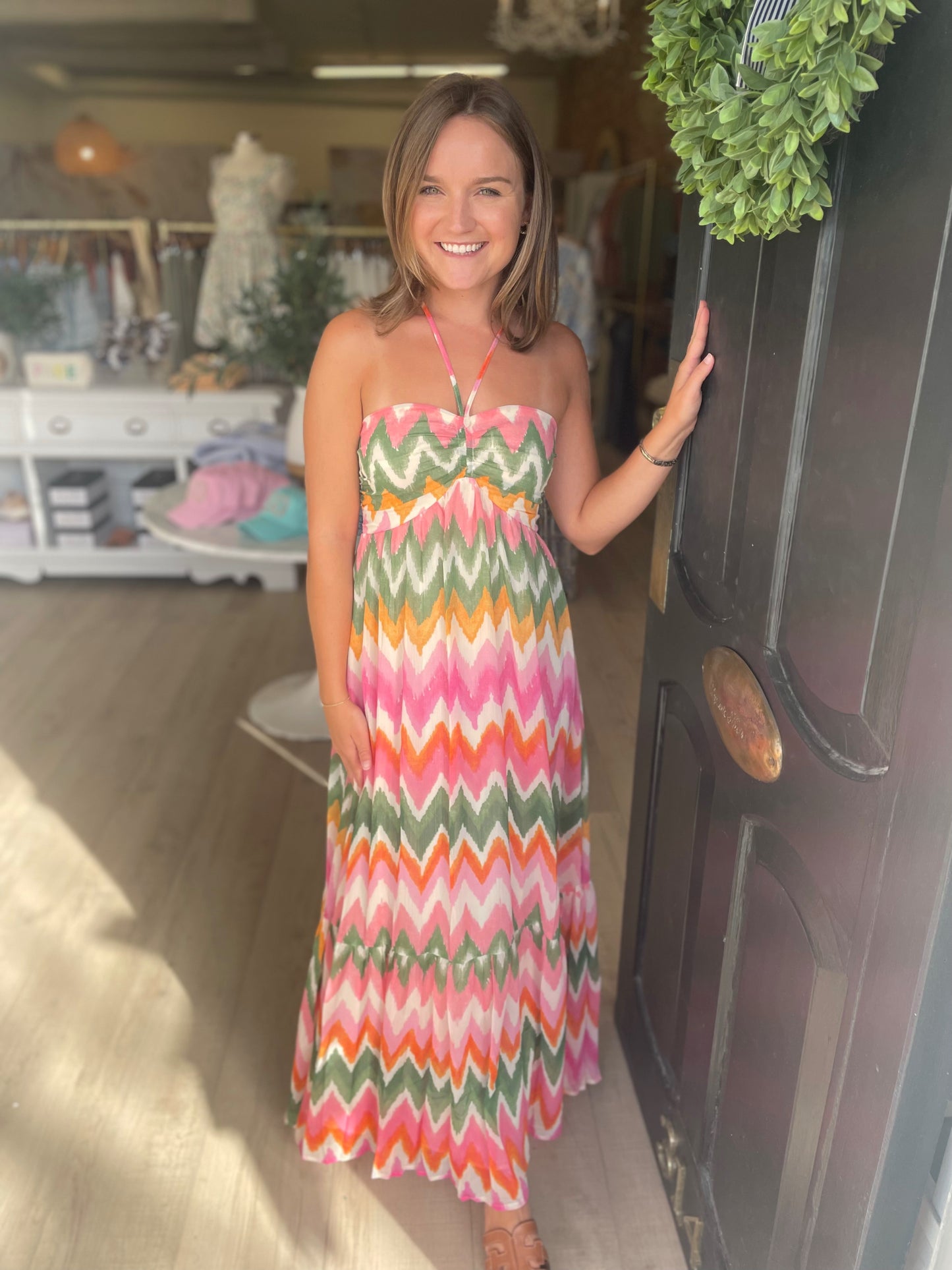 Sunset Cosmo Dress