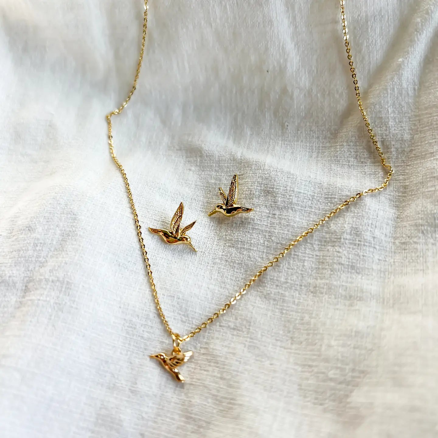 Hummingbird Necklace