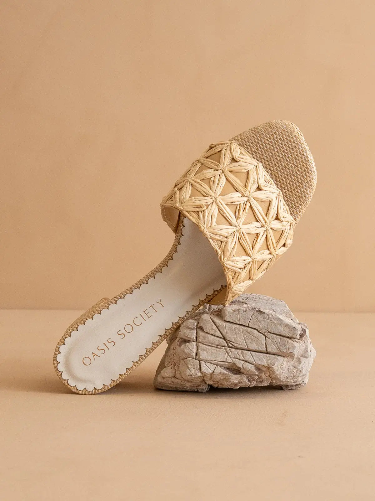 The Winona | Raffia Block Heel