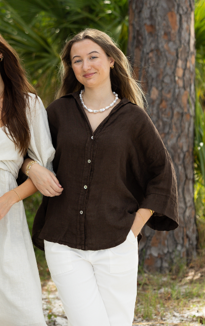 Teja Blouse - Bark