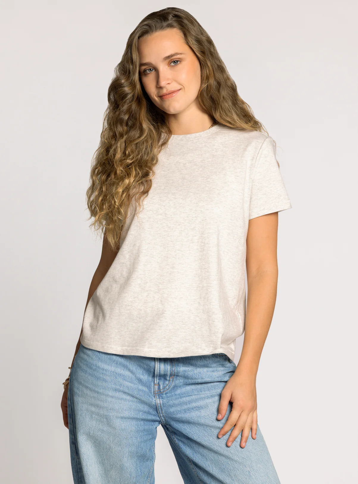 Asher Tee- Light Grey