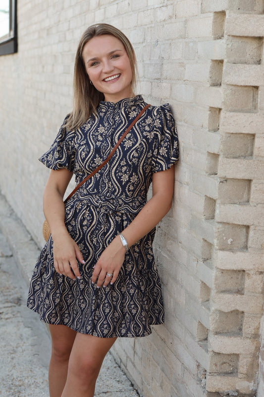 Woven Mini Dress