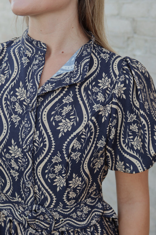 Woven Mini Dress