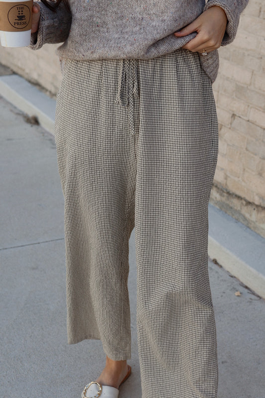 Wren Gingham Pants
