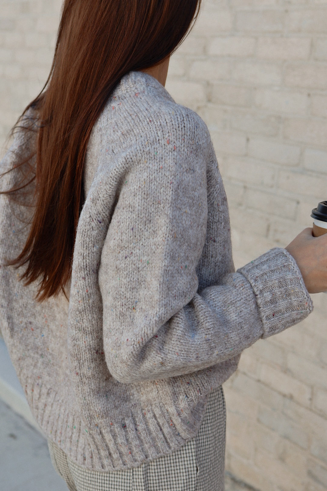 Mabel Speckled Knit Sweater