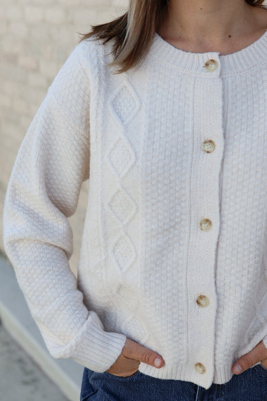 The Eloise Textured Cardigan