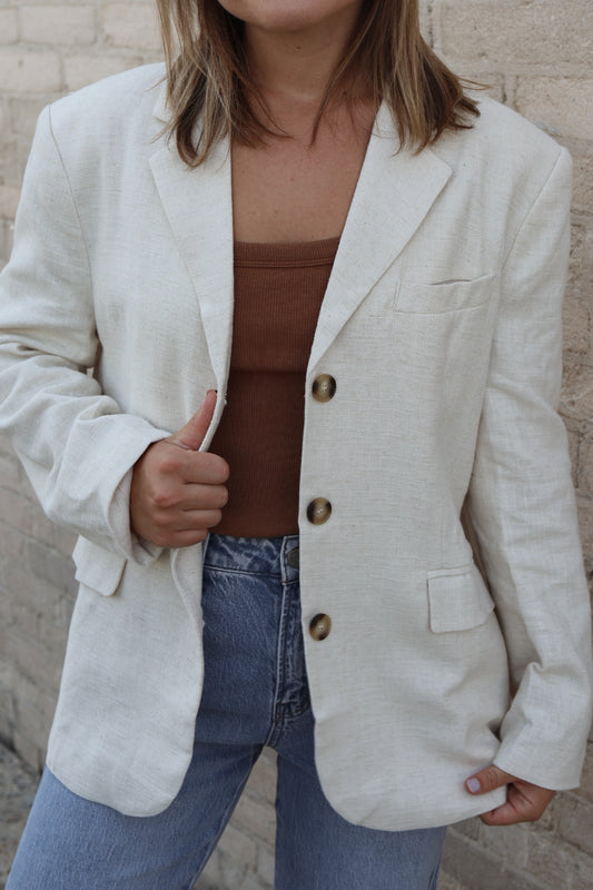 Linen Blazer