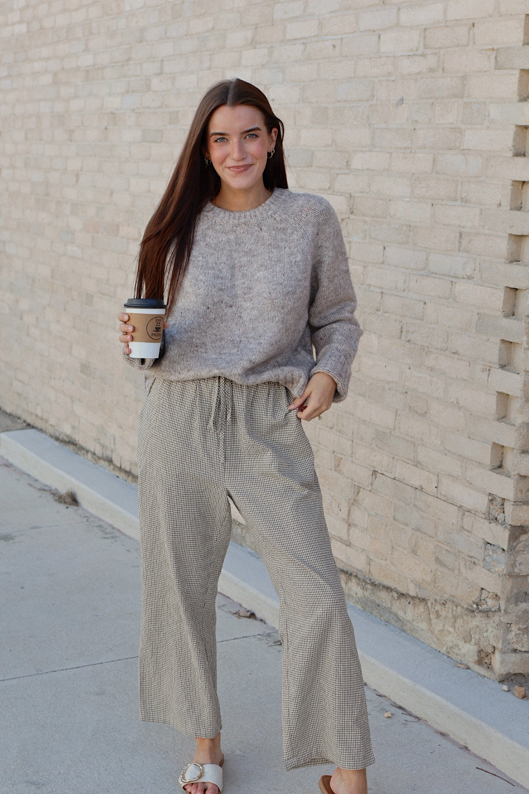 Wren Gingham Pants