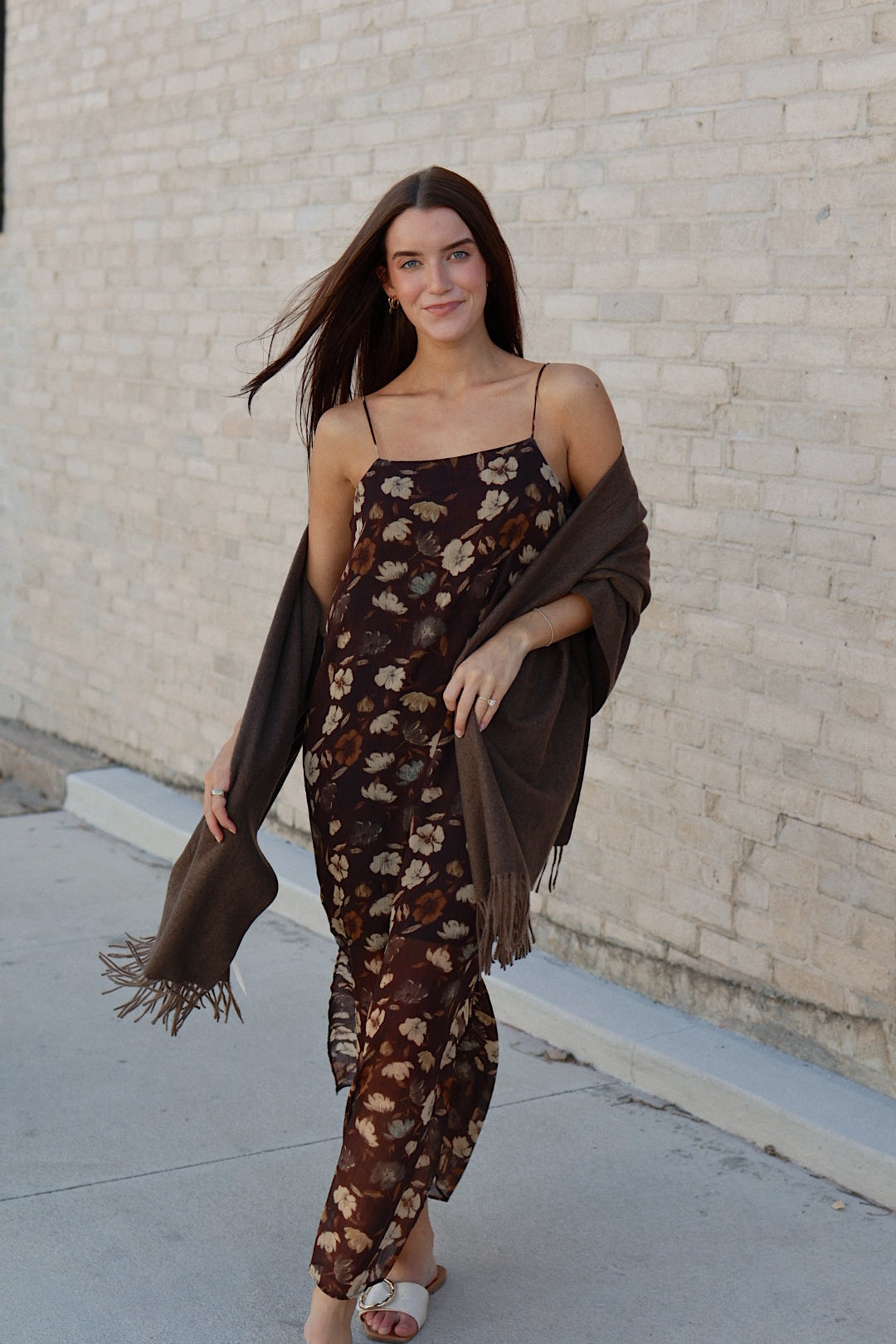 Audrey Floral Maxi Dress