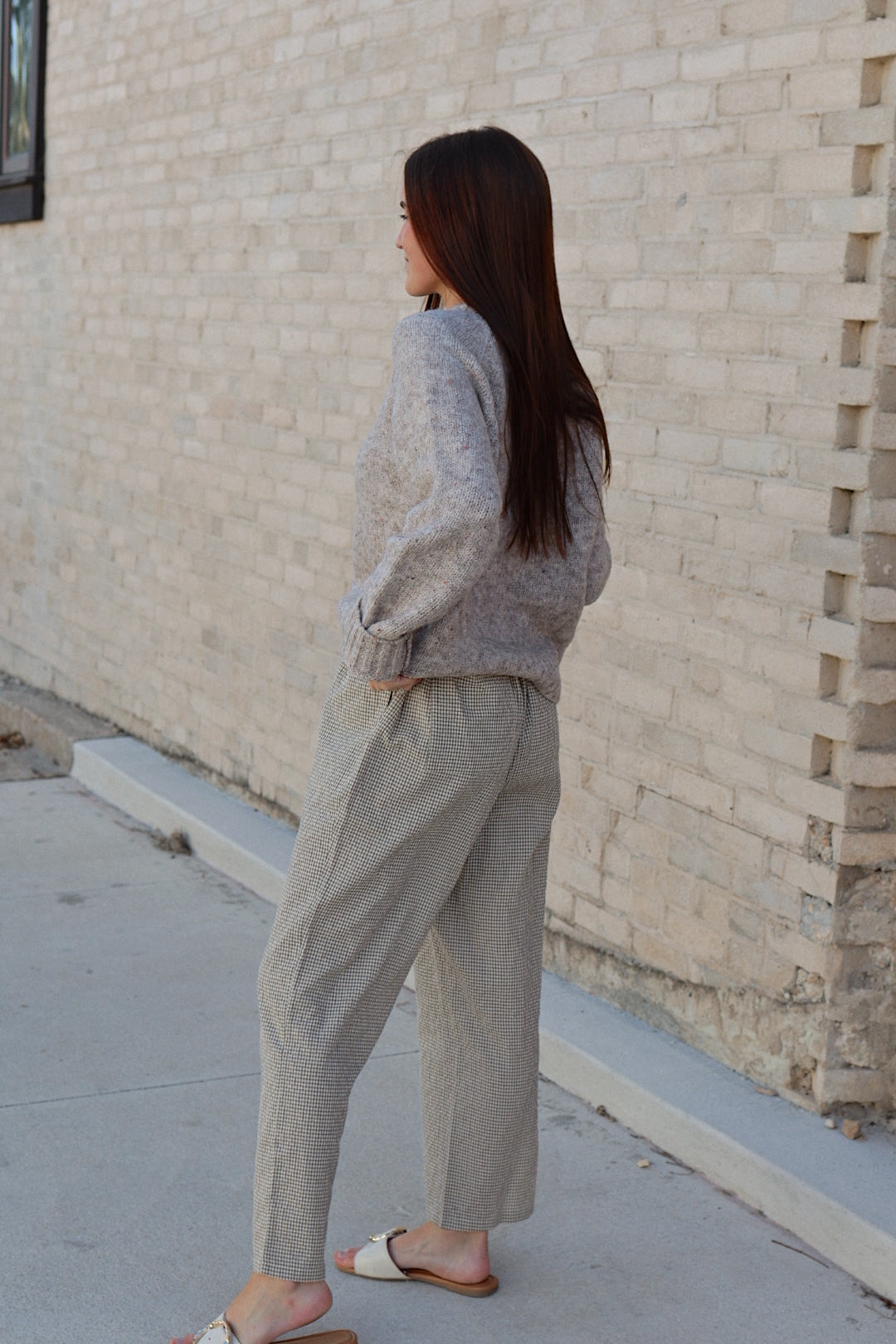Wren Gingham Pants