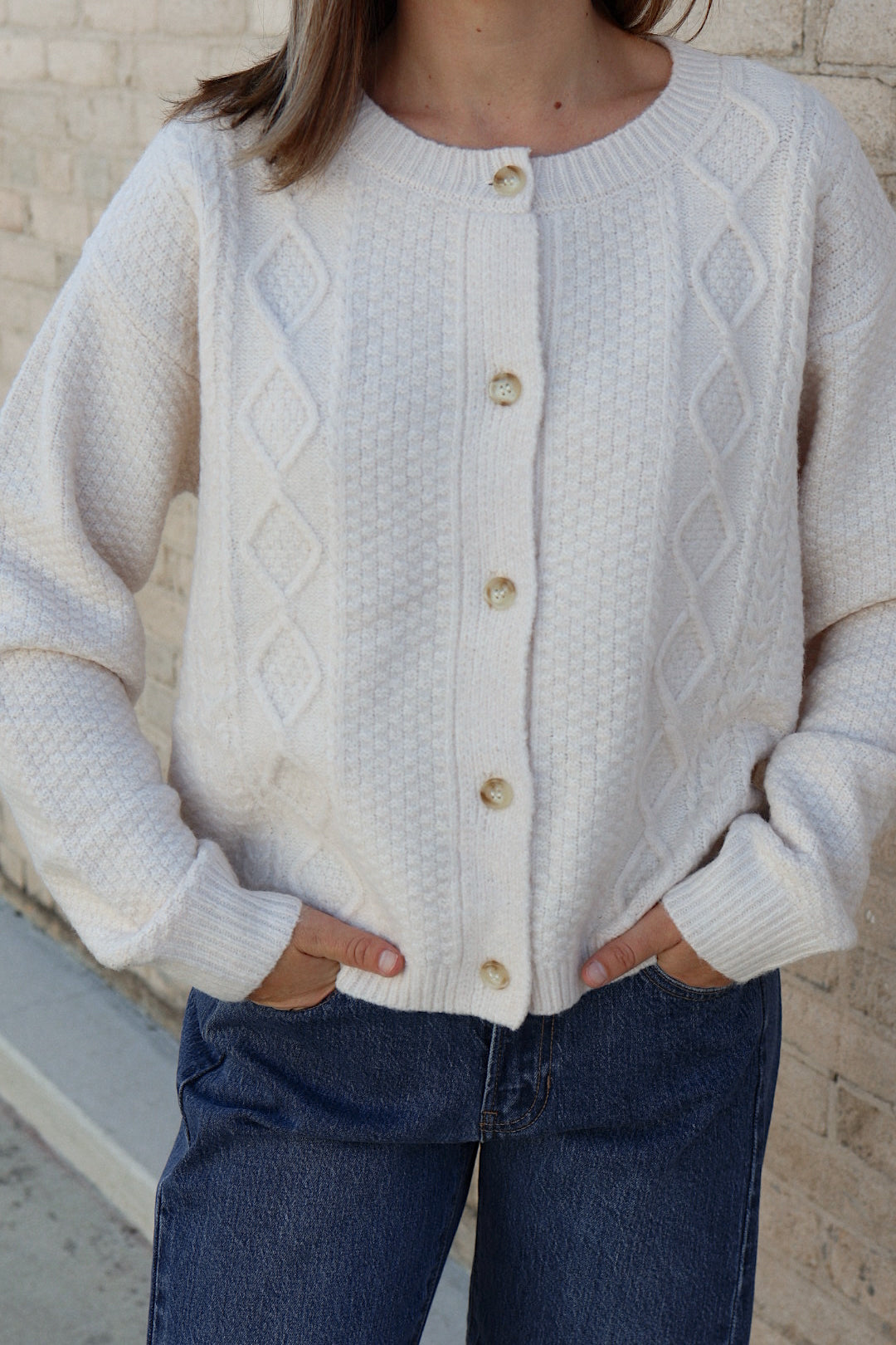 The Eloise Textured Cardigan
