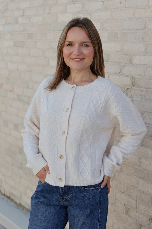 The Eloise Textured Cardigan