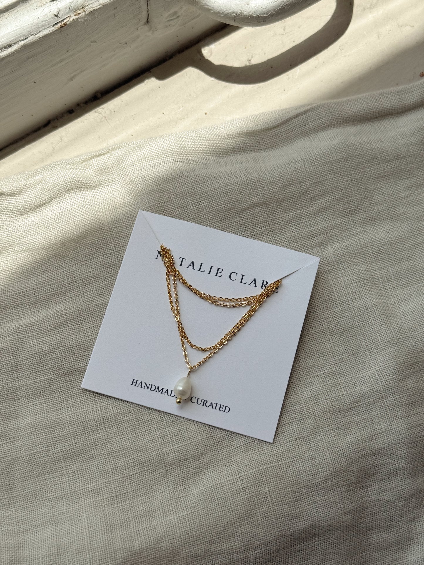 Dainty Pearl Necklace