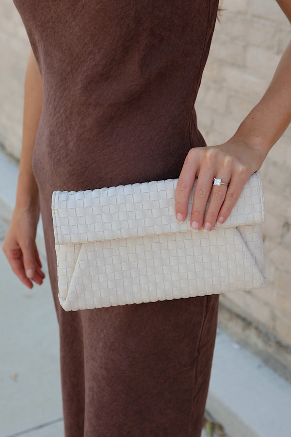 Priscilla Ivory Purse