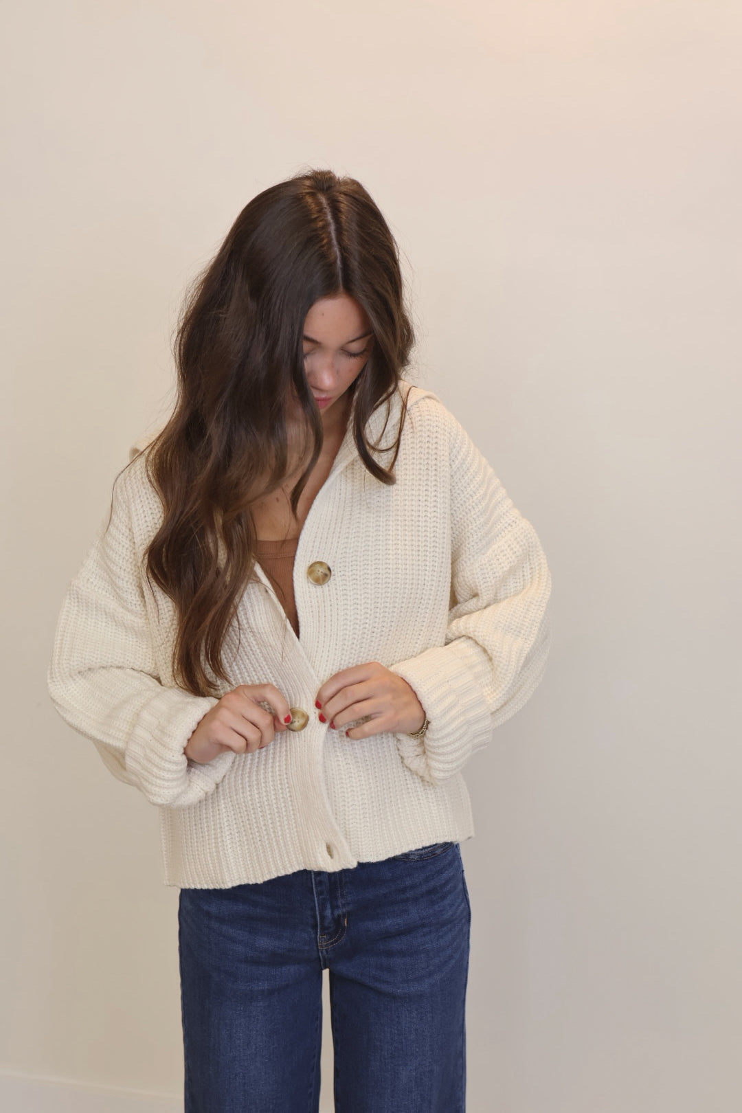 Cropped Sweater Top