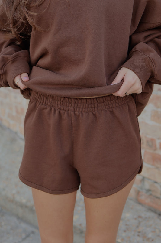 Mabel Shorts - Mocha