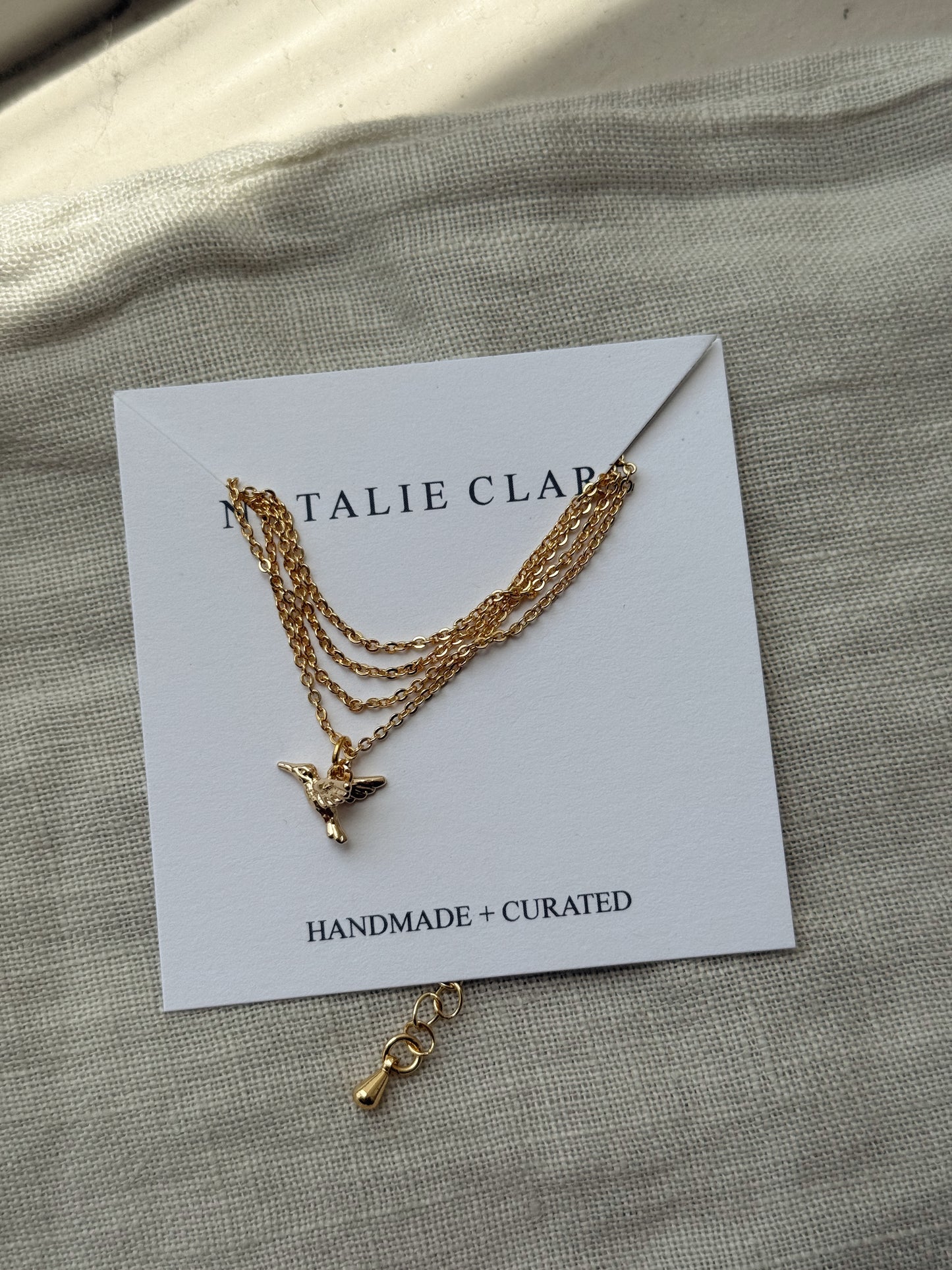 Hummingbird Necklace