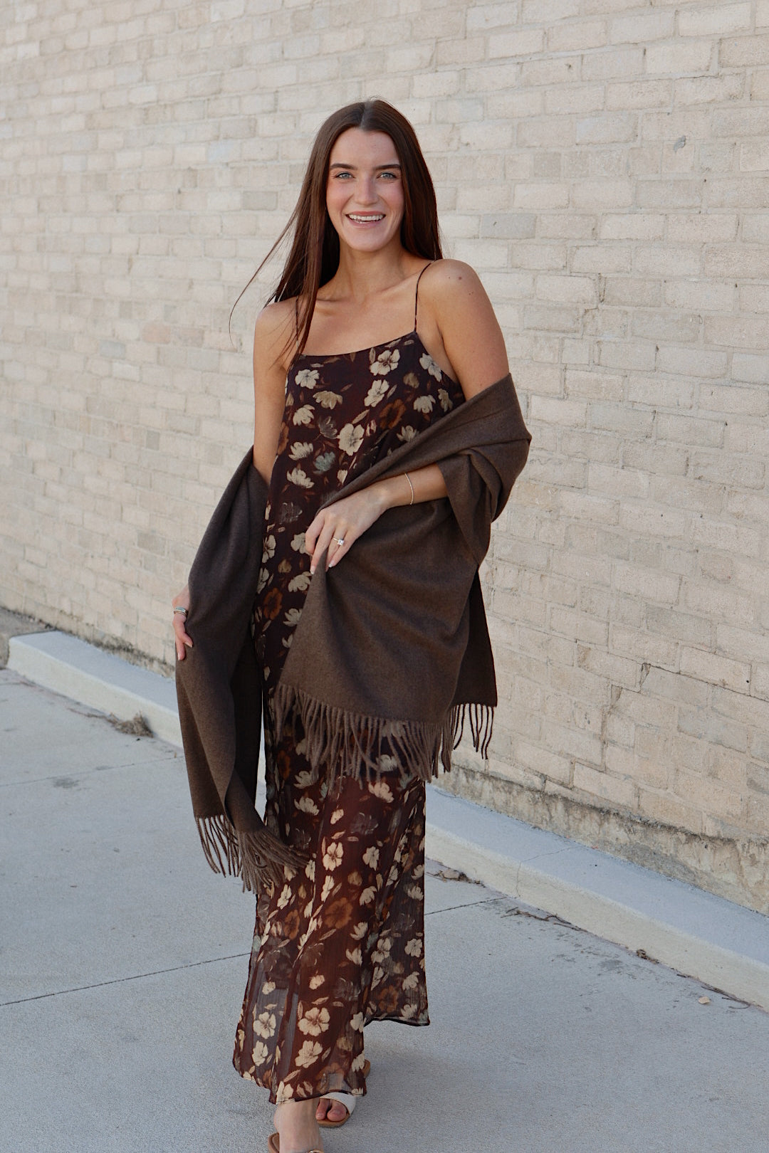 Audrey Floral Maxi Dress