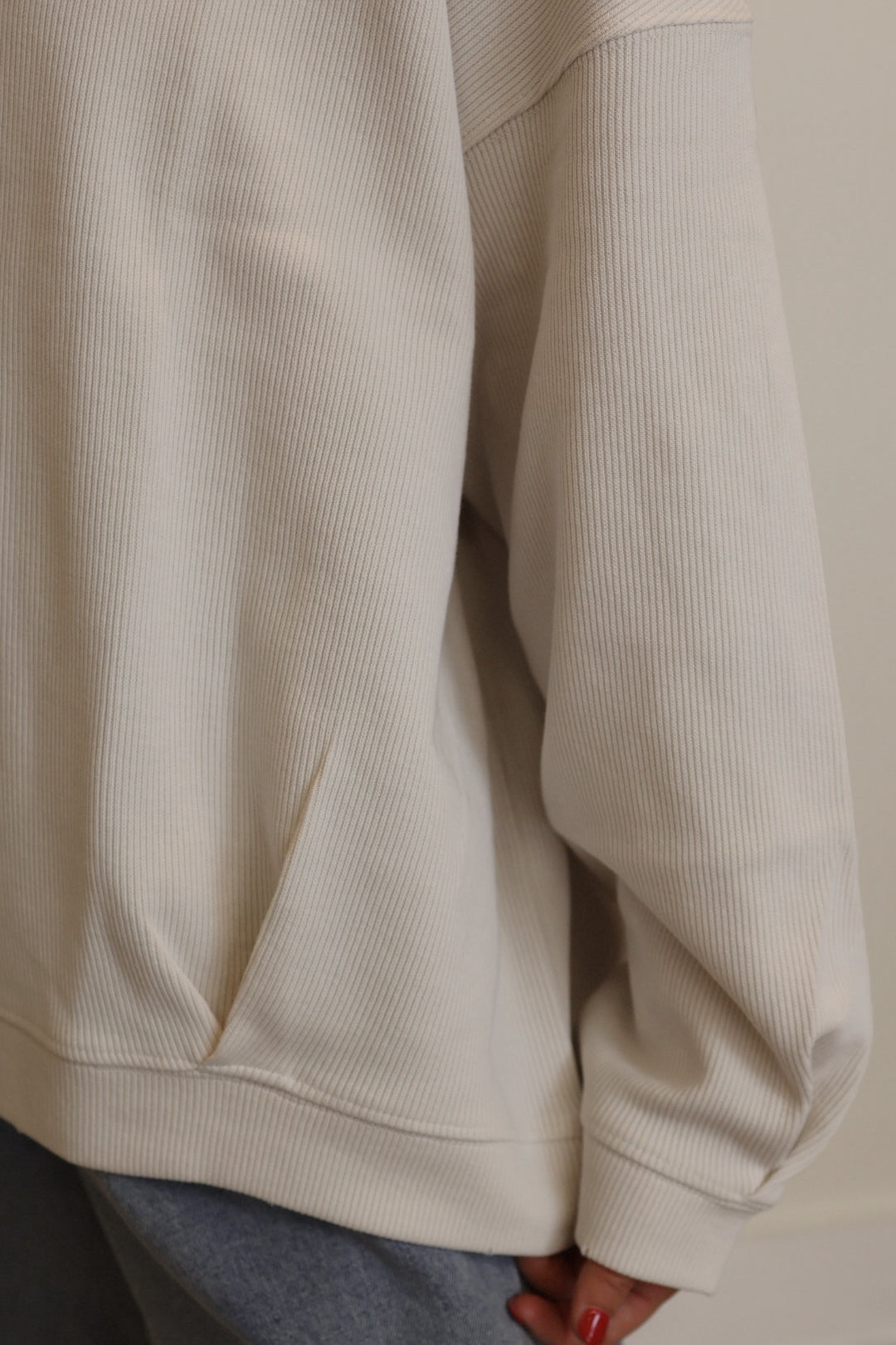 Ribbed Knit Crewneck