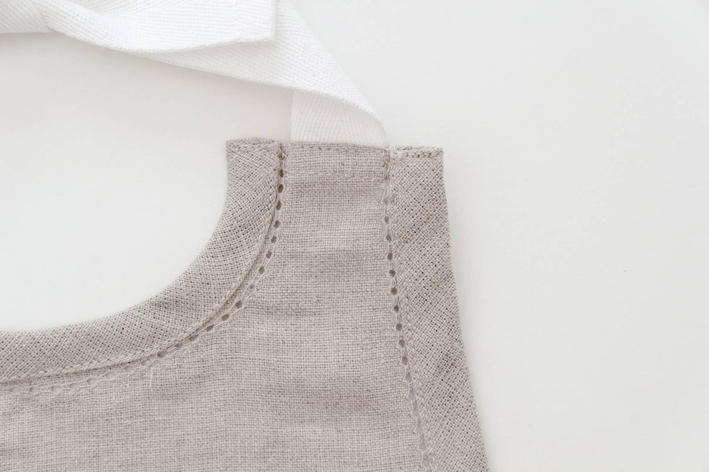 100% Linen Keepsake Baby Bib Gift Set