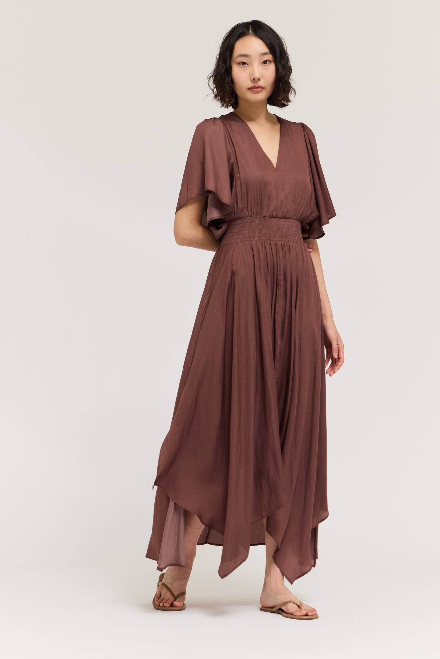 Maxi Dress- Tobacco