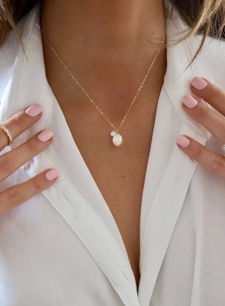 Pearl Drop Necklace