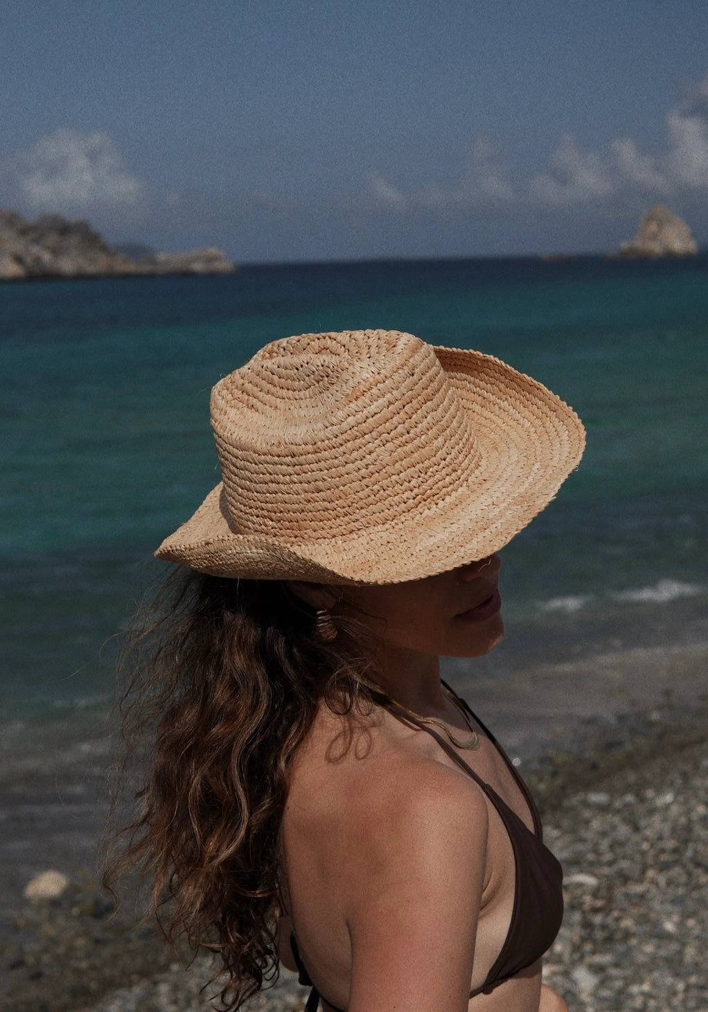 Milly Raffia Cowboy Hat