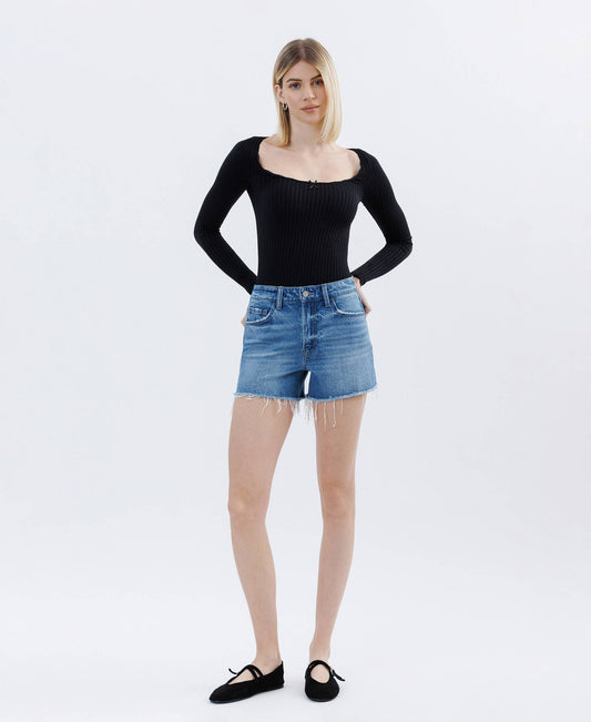 Vervet Rebecca Denim Shorts