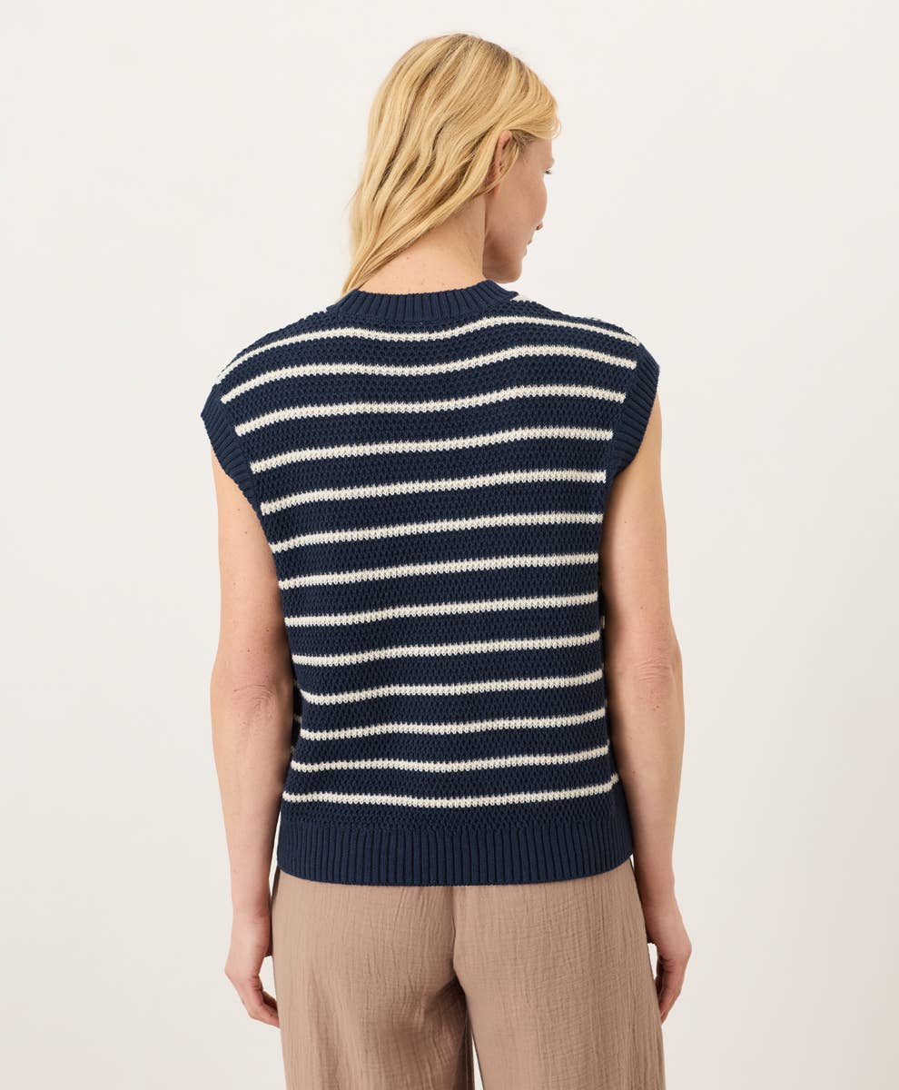 Seabreeze Striped Knit Top