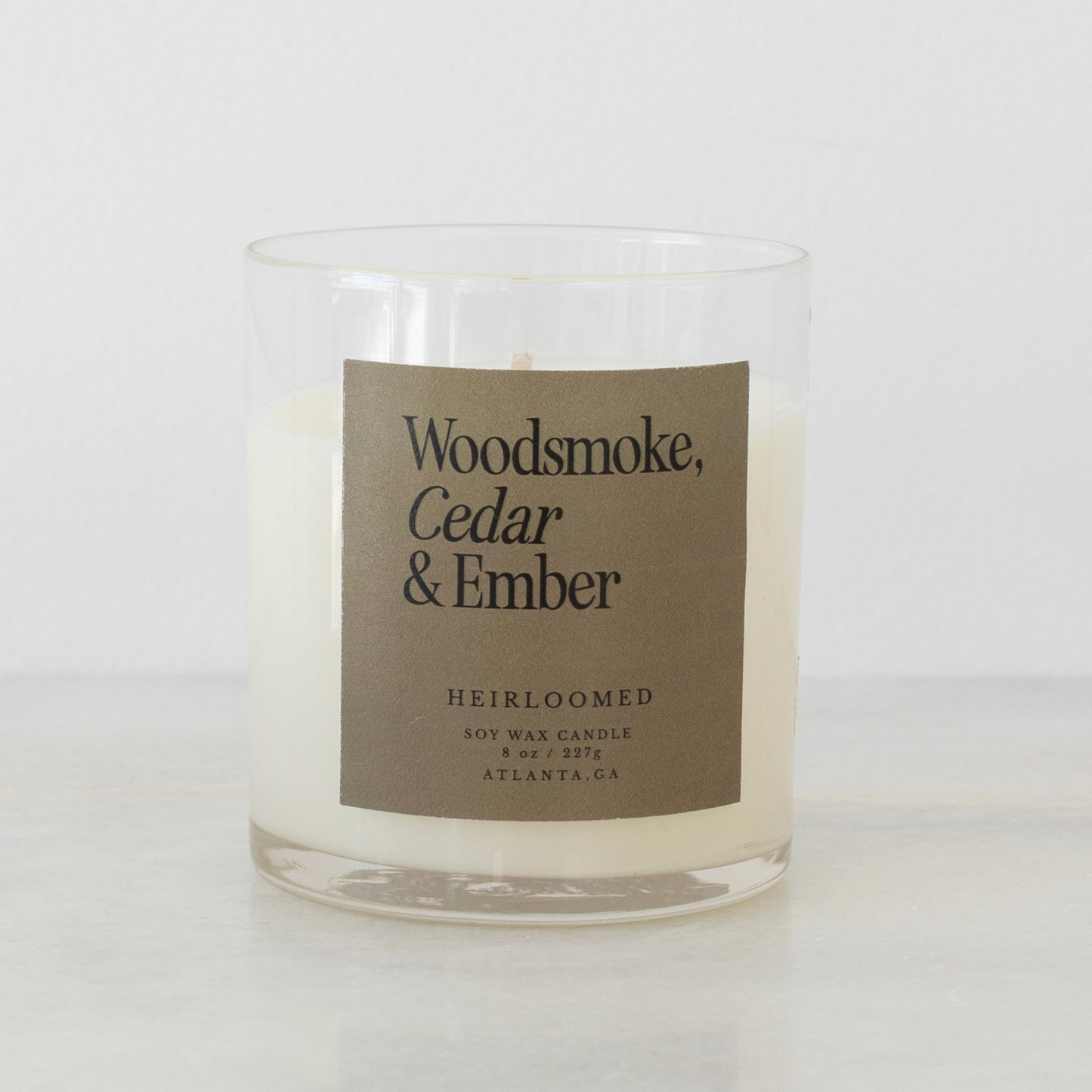 Heirloom Candle - Woodsmoke, Cedar & Ember