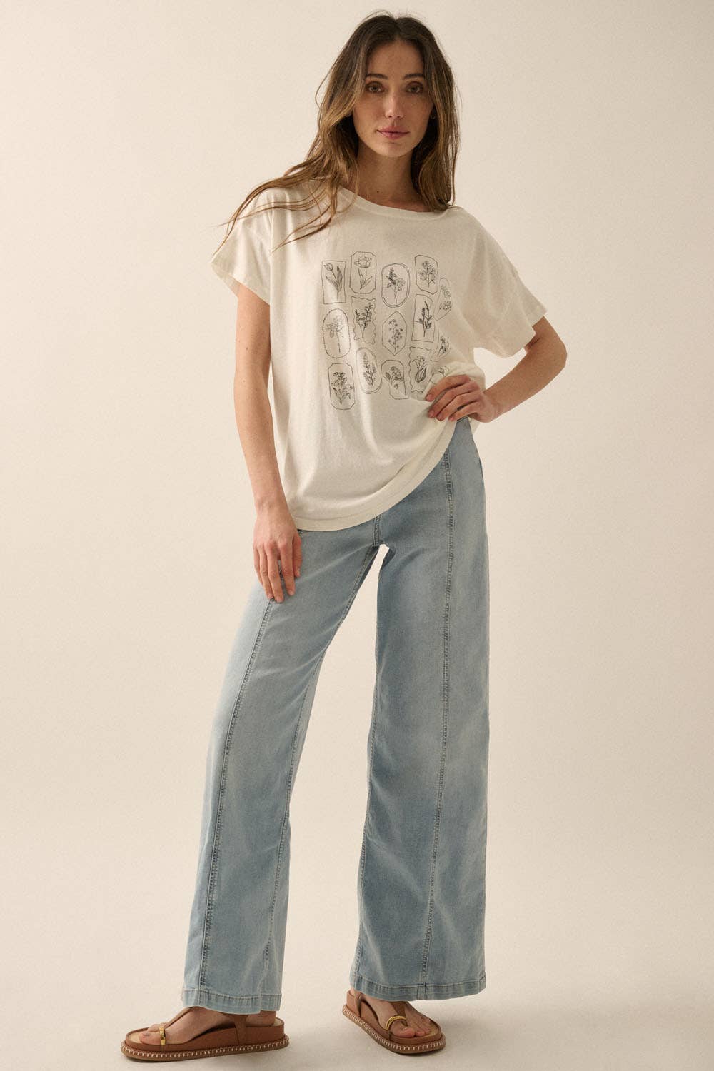Floral Graphic Tee