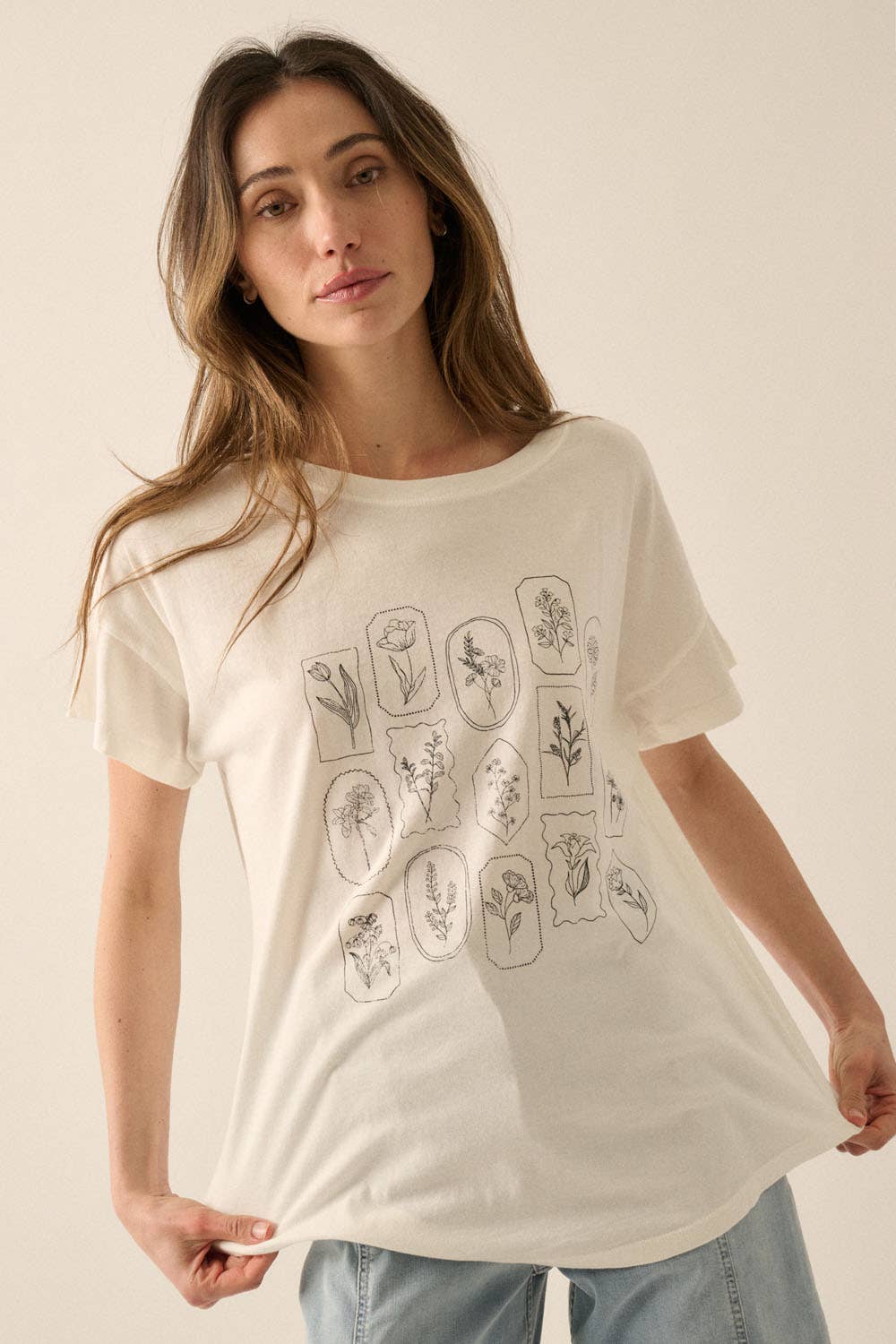Floral Graphic Tee