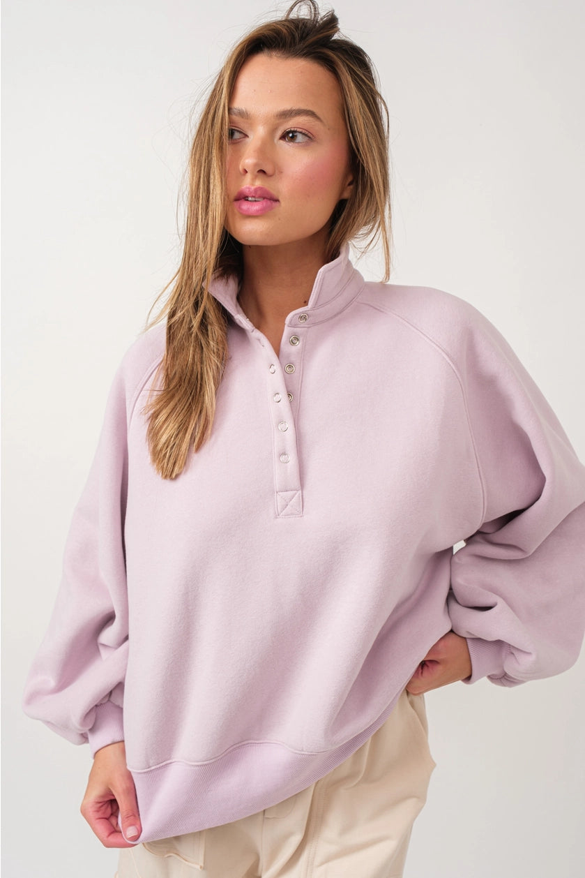 Piper Sweater- Lilac