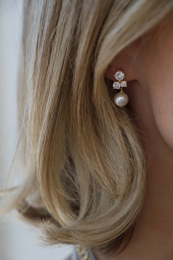 Dahlia Stud Earrings