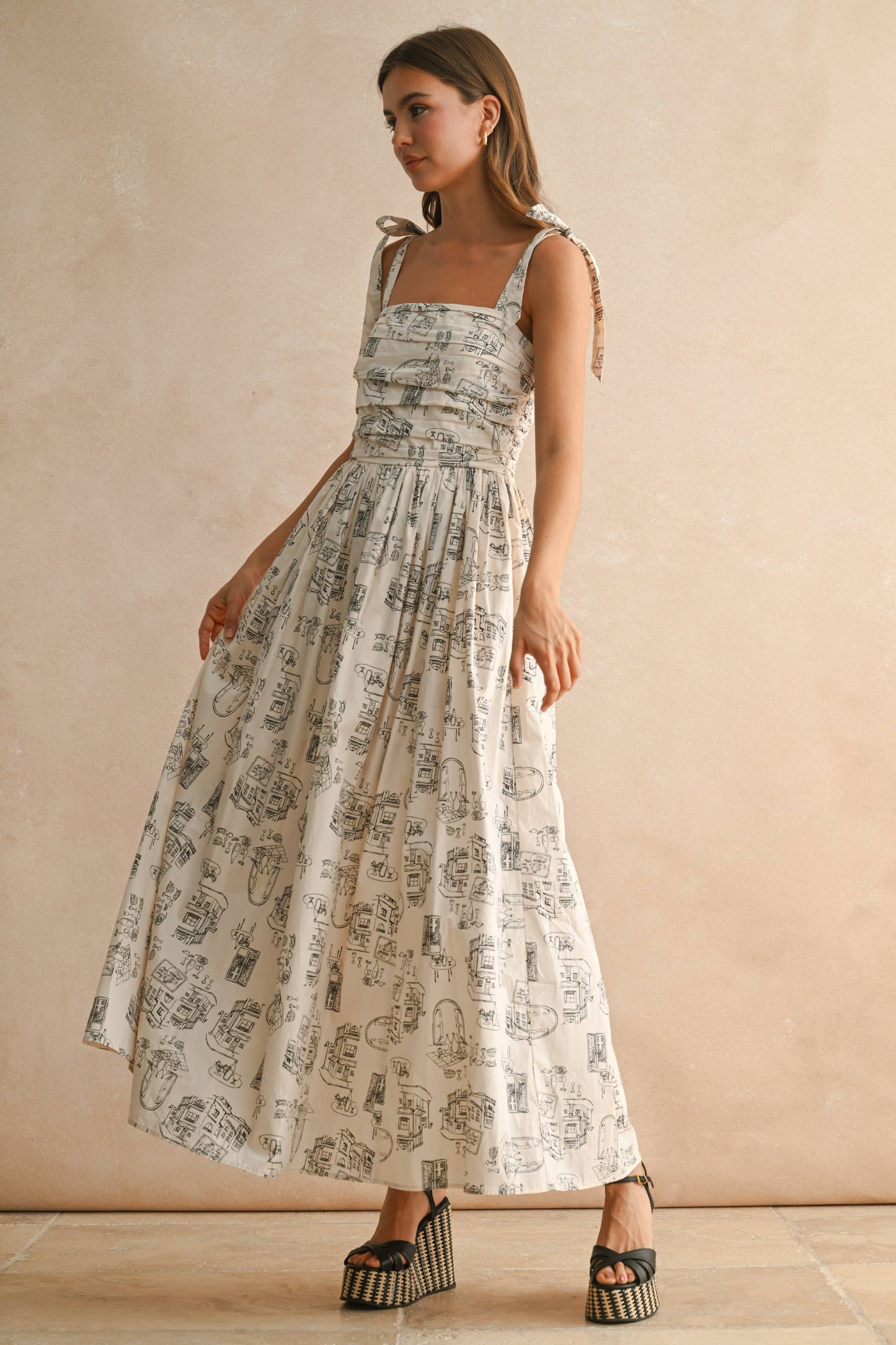 Town Print Maxi