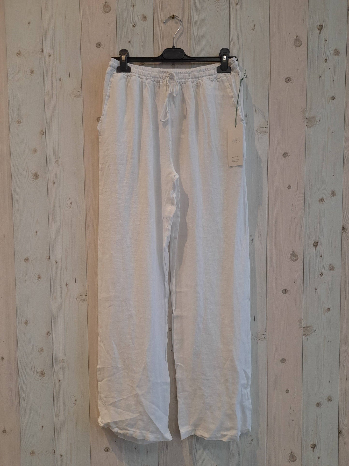 White Linen Pants