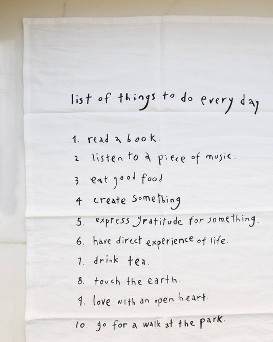 To Do List Napkin