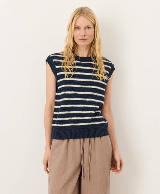 Seabreeze Striped Knit Top