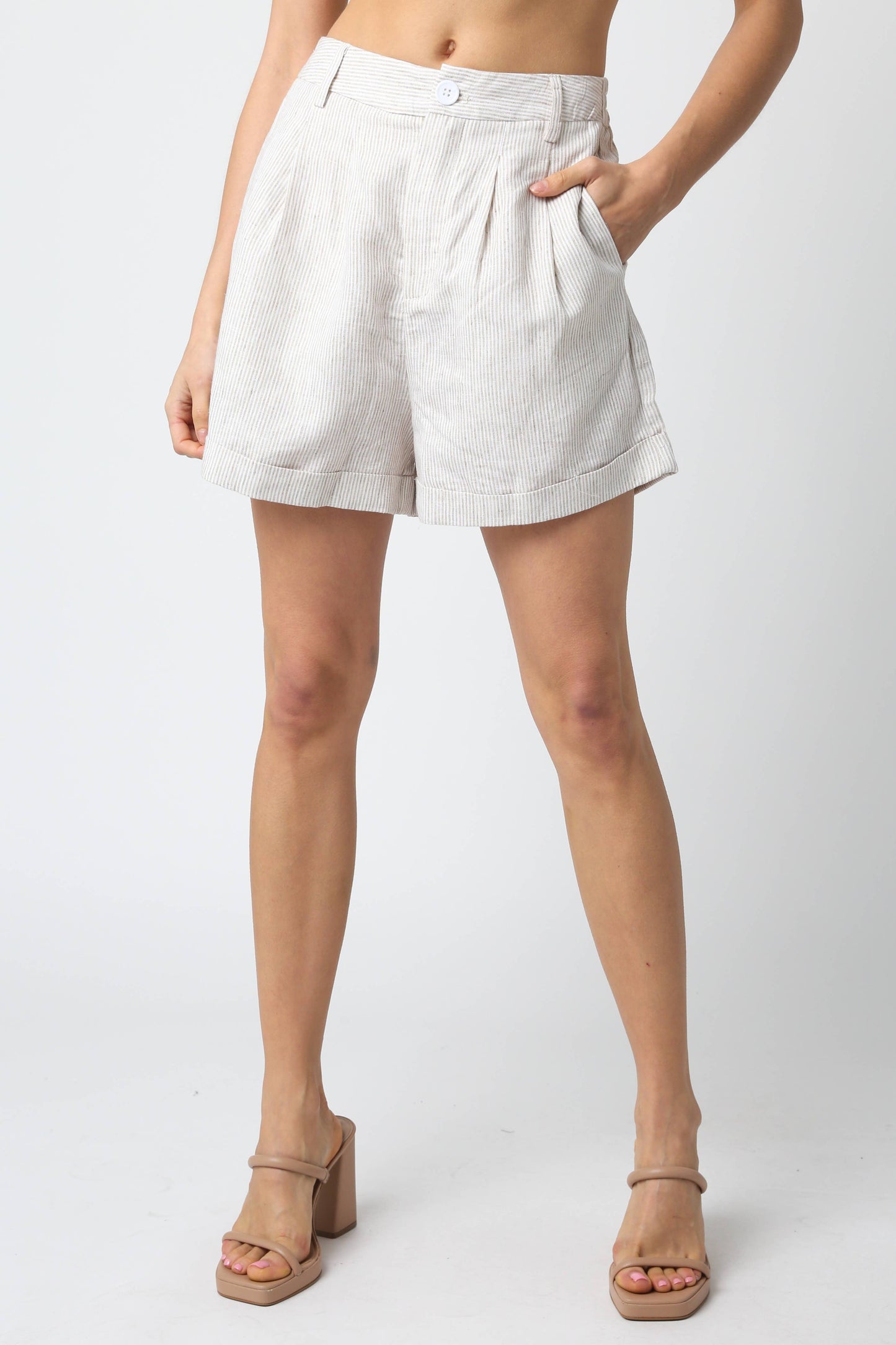 Sally Linen Shorts