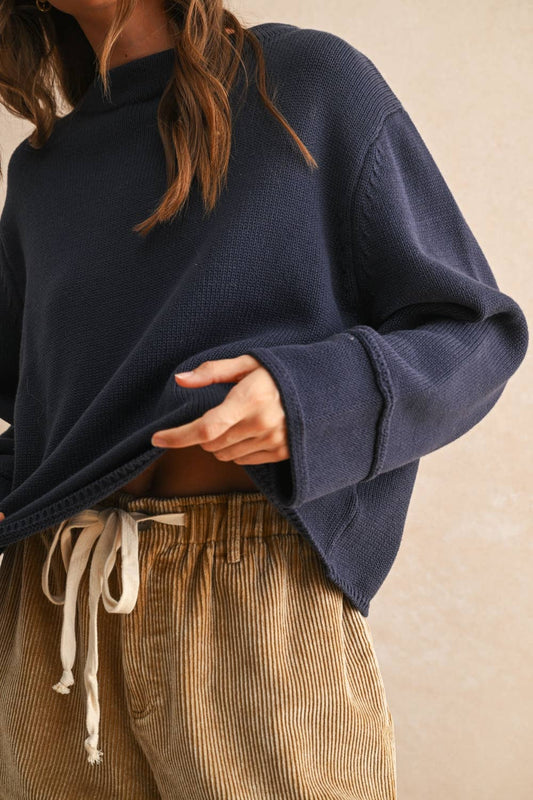June Sweater - Navy