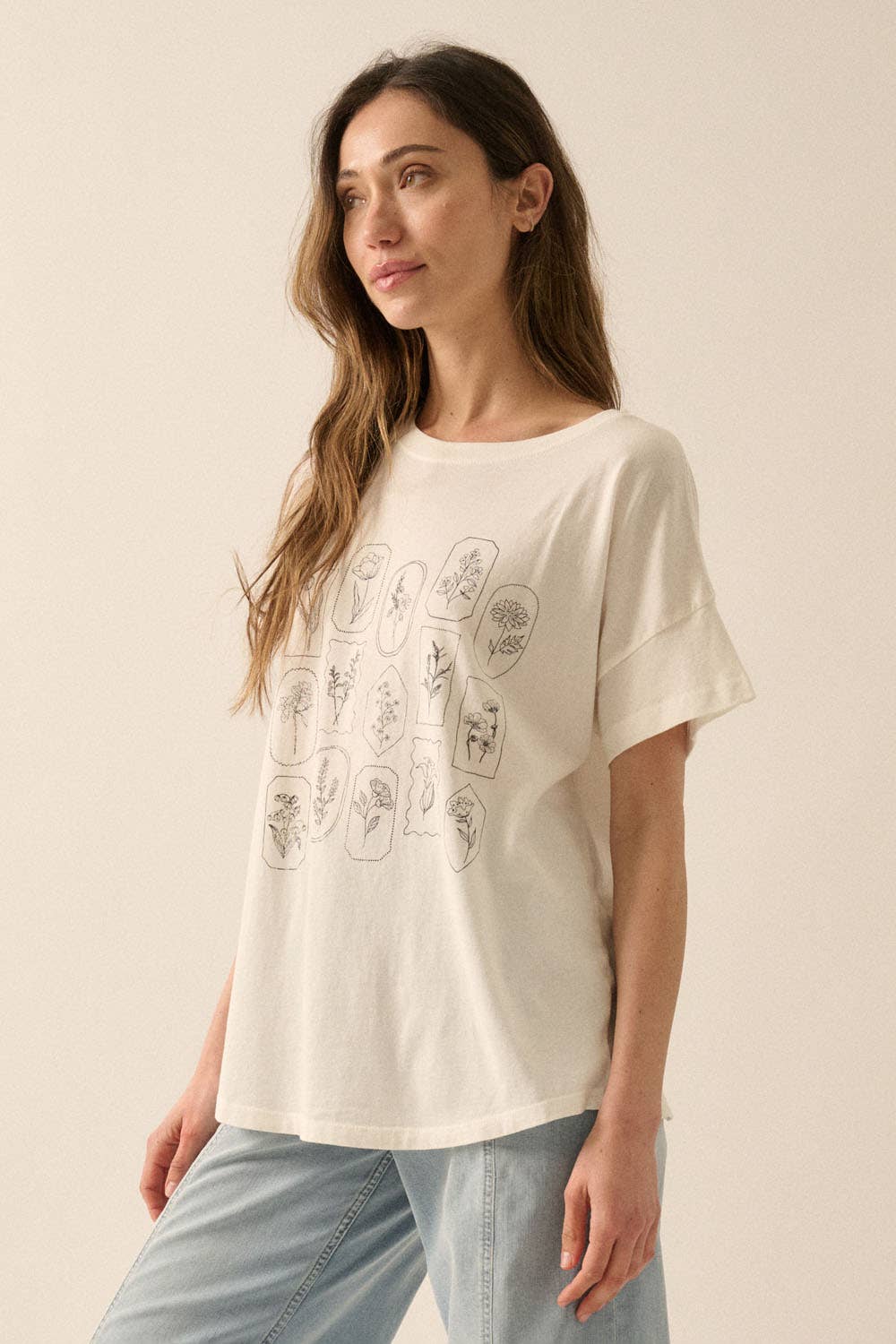 Floral Graphic Tee