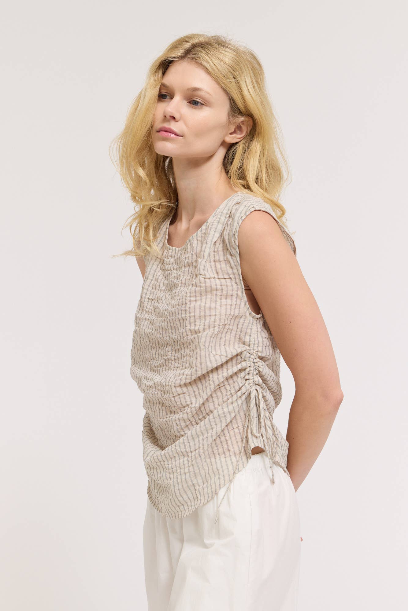 Current Stripe Blouse