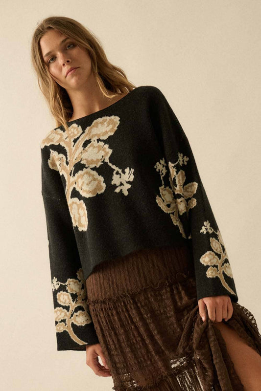 Natural Leaf Sweater
