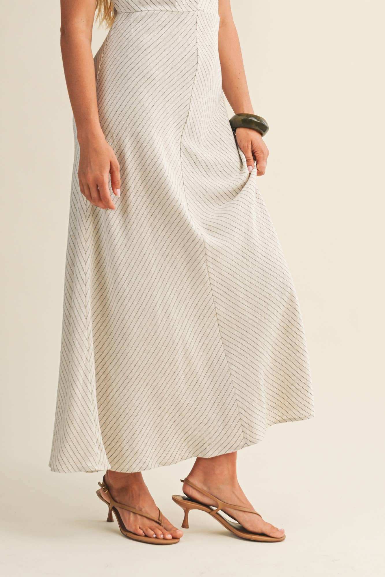 Polly Pinstripe Dress