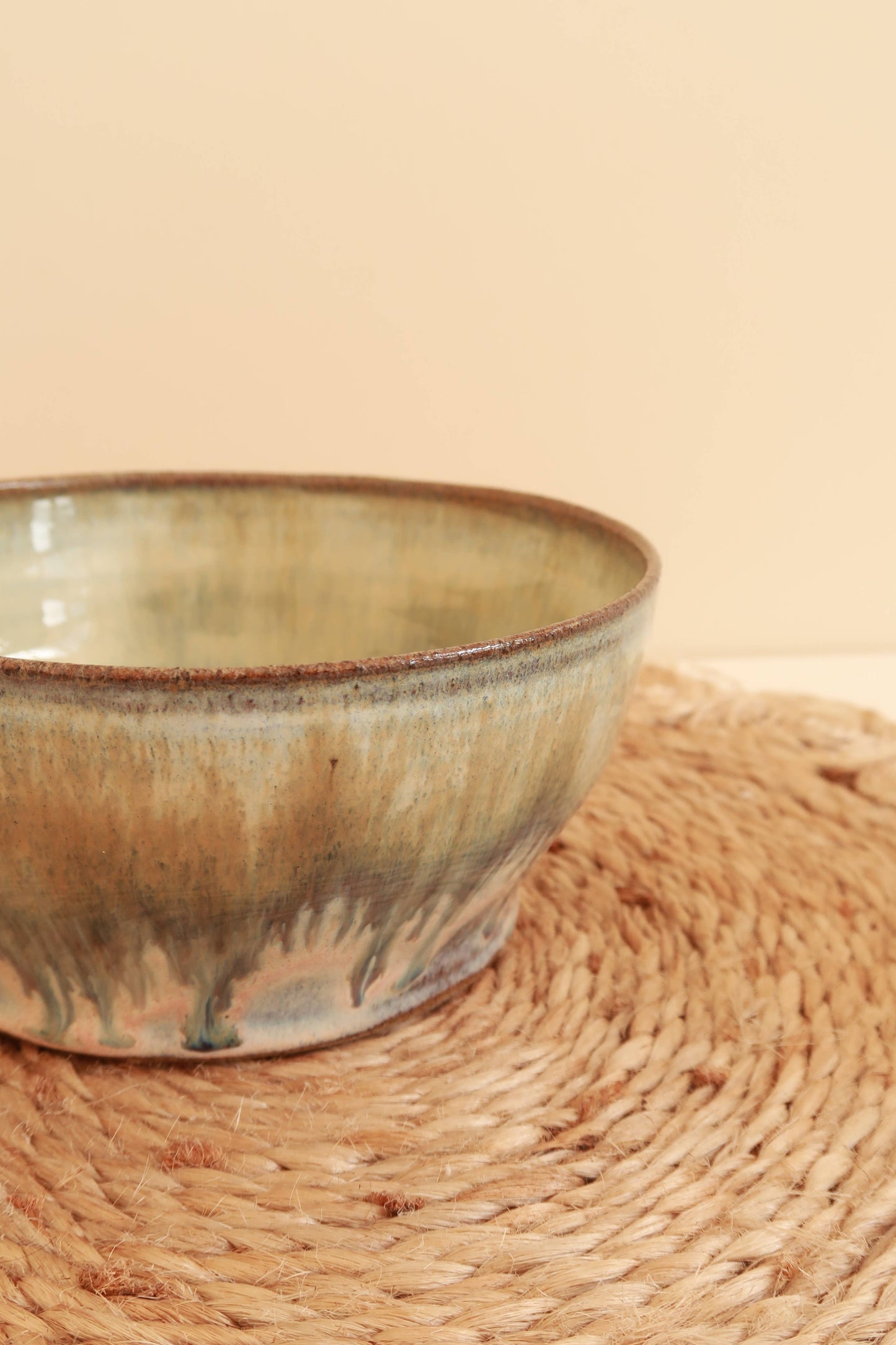 Handmade Ceramic Bowl - Green