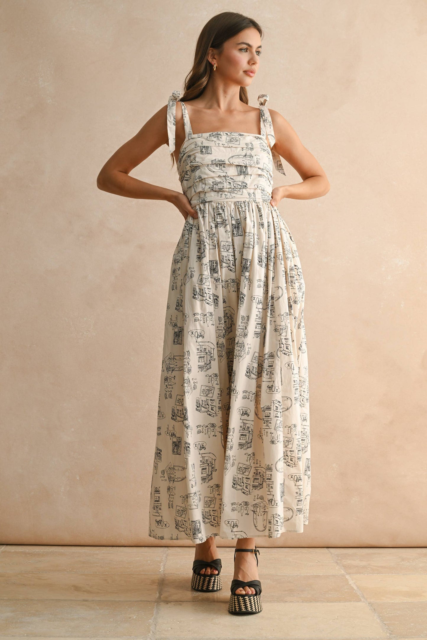 Town Print Maxi